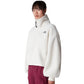 The North Face Womens Platte Sherpa High -Pile Fleece Jacket White