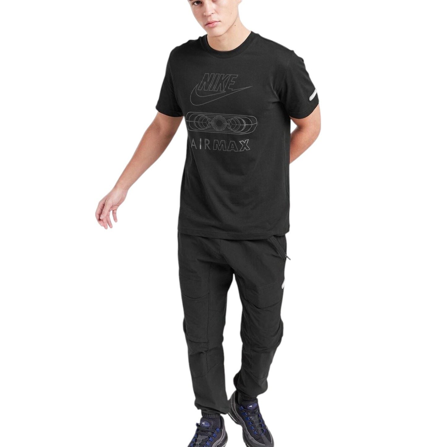 Nike Mens Air Max Tonal T-Shirt Black