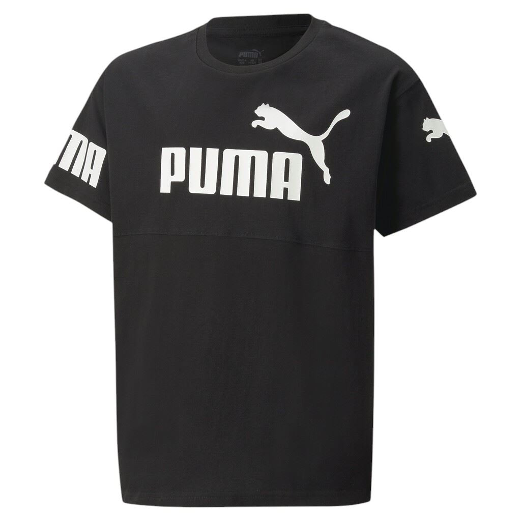 Puma Kids Power T-Shirt Black