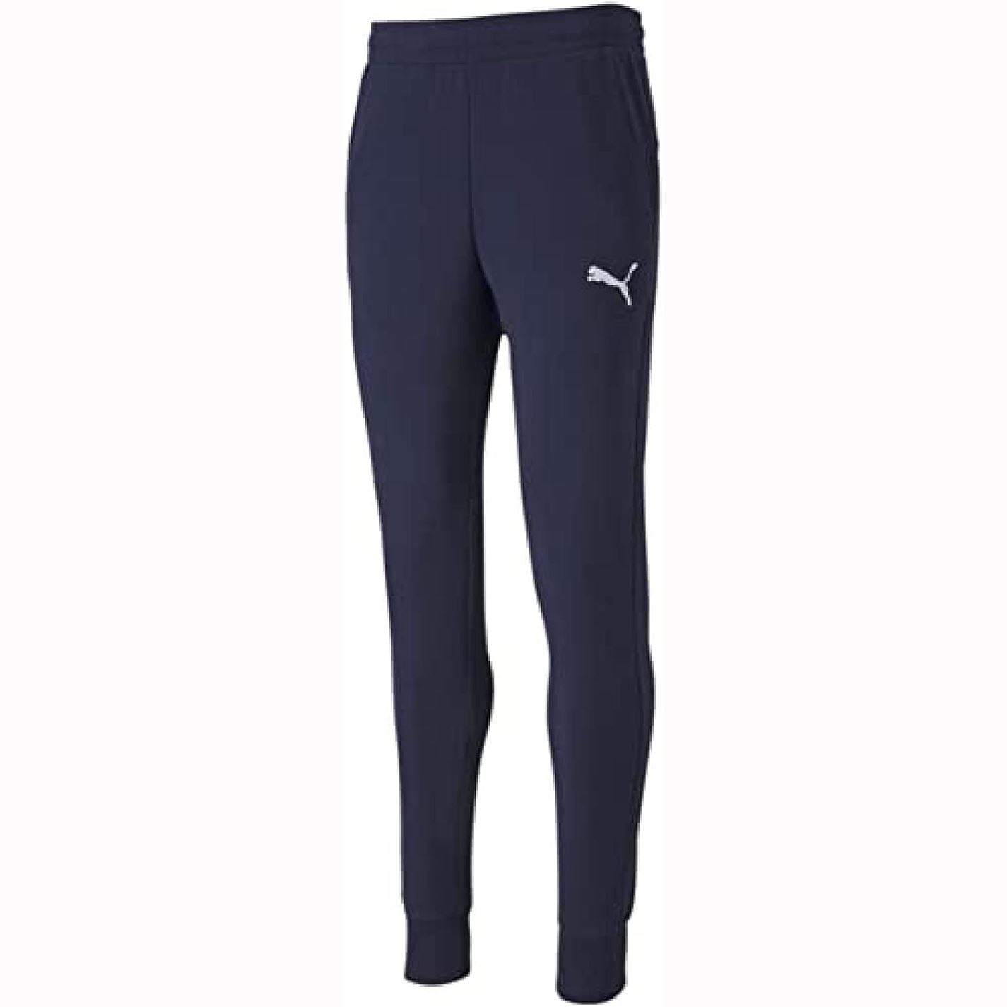 Puma Mens Teamfinal 21 Casulas Sweatpants Navy