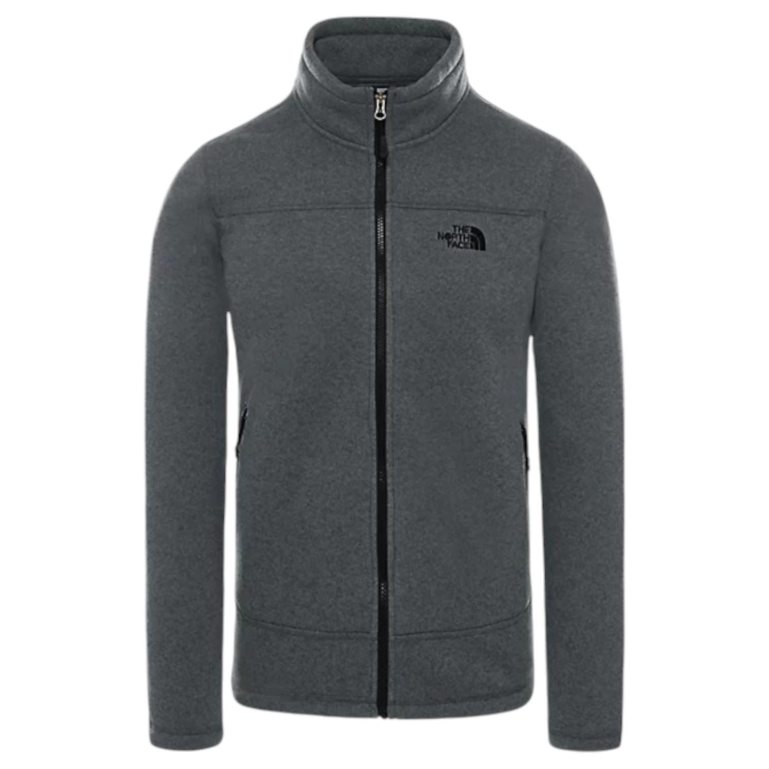 The North Face Mens Alteo Fleece Full Zip Jacket Grey