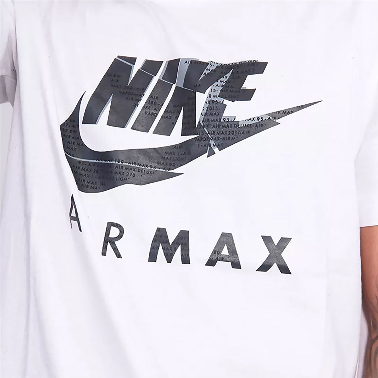 Nike Mens Air Max T-Shirt Short Sleeve White