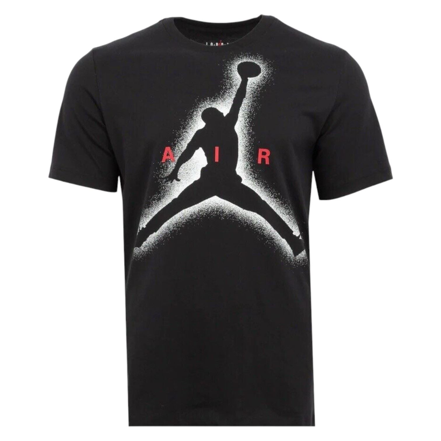 Nike Mens Air Jordan Large Graphic T-Shirt Black