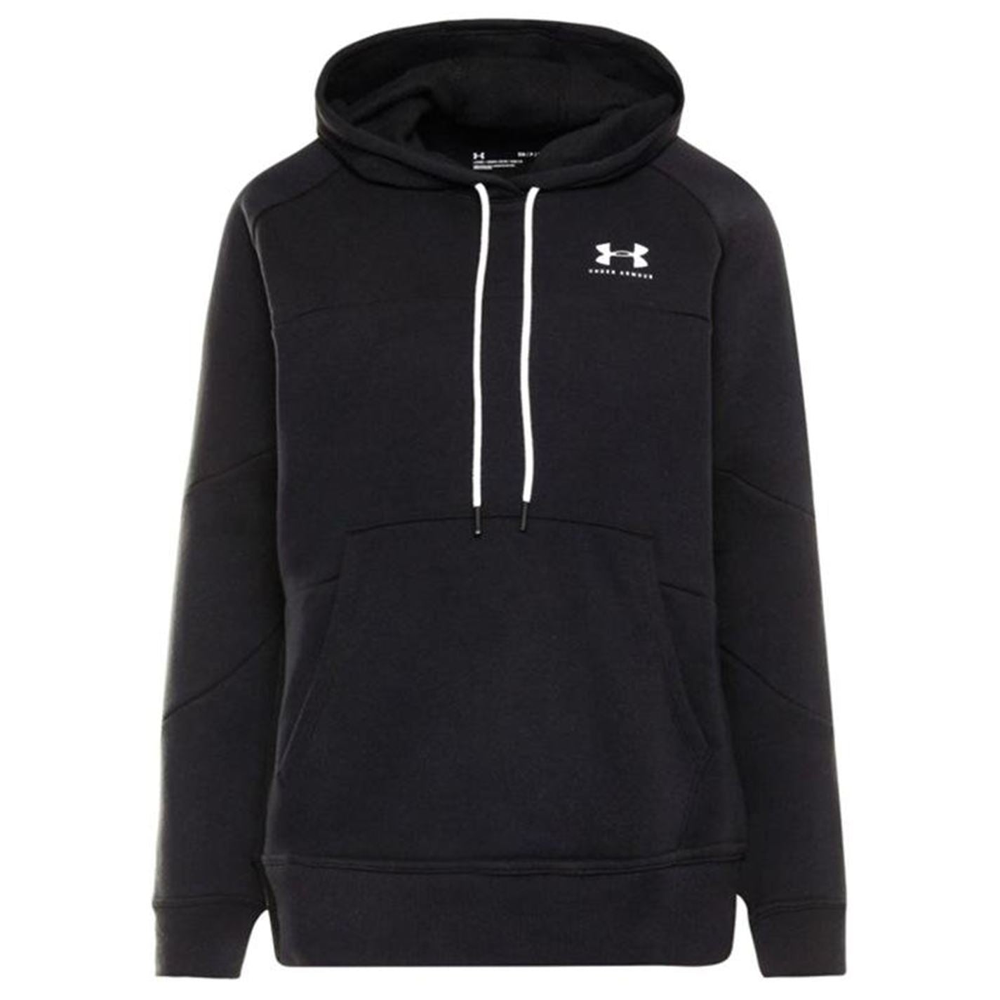 Under Armour Womens Rival Fleece Hoodie Black