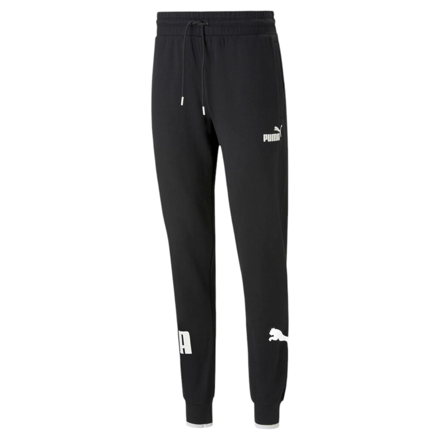 Puma Mens Power Joggers Black