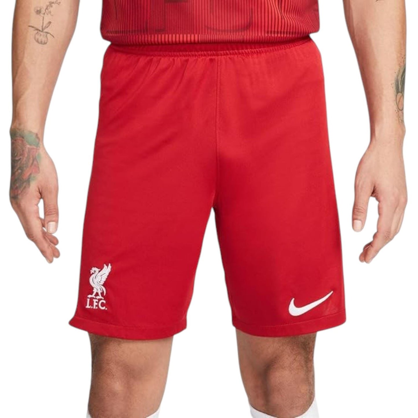 Nike Mens Liverpool FC Home Stadium Shorts Red 2023-24