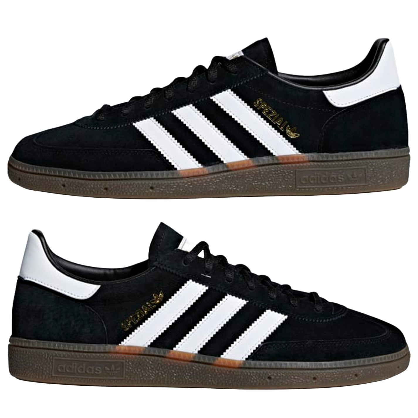 adidas Originals Handball Spezial Mens Trainers Black/Gum