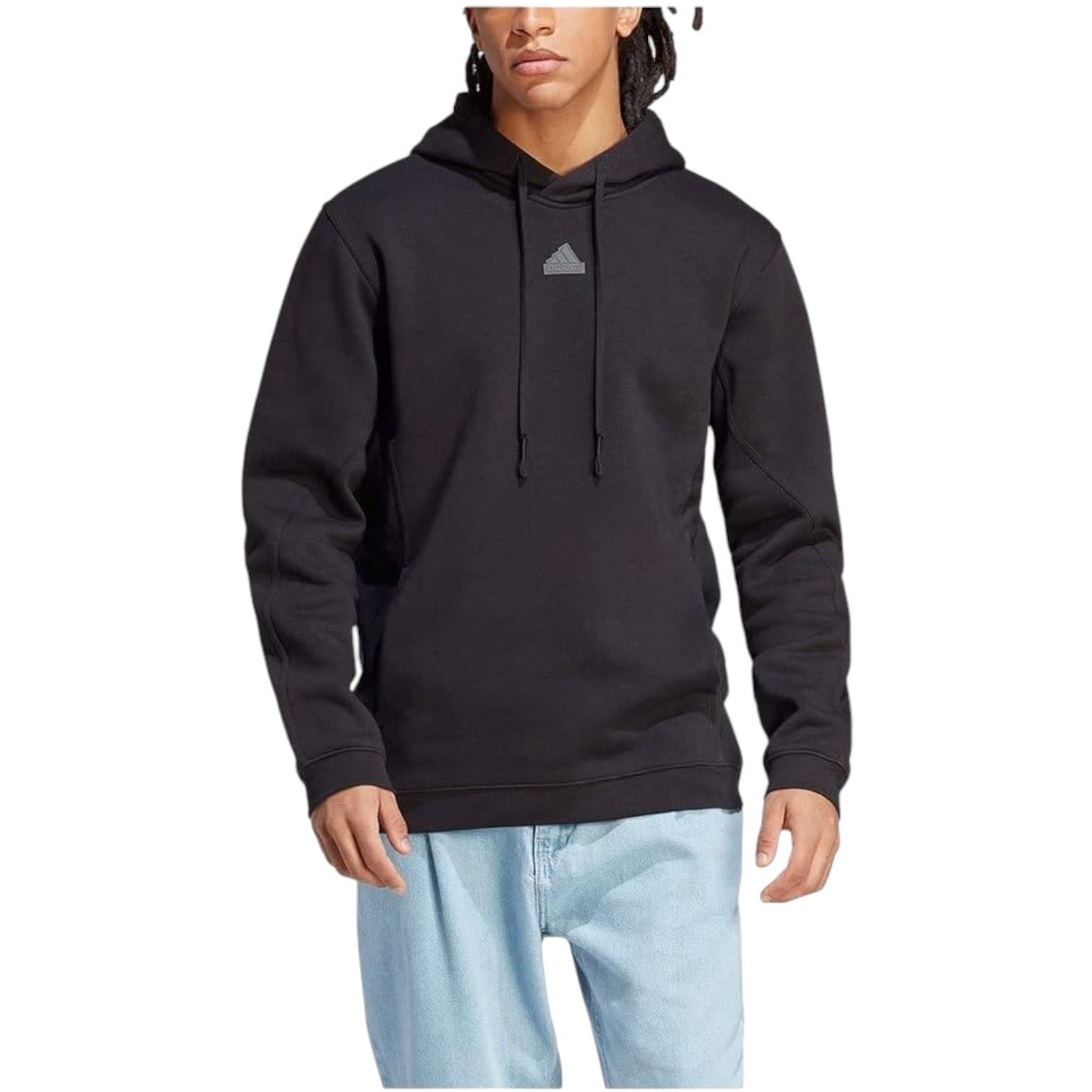 Adidas Mens ESS City Escape Hoodie Black