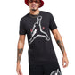 Nike Mens Air Jordan Large Graphic T-Shirt Black