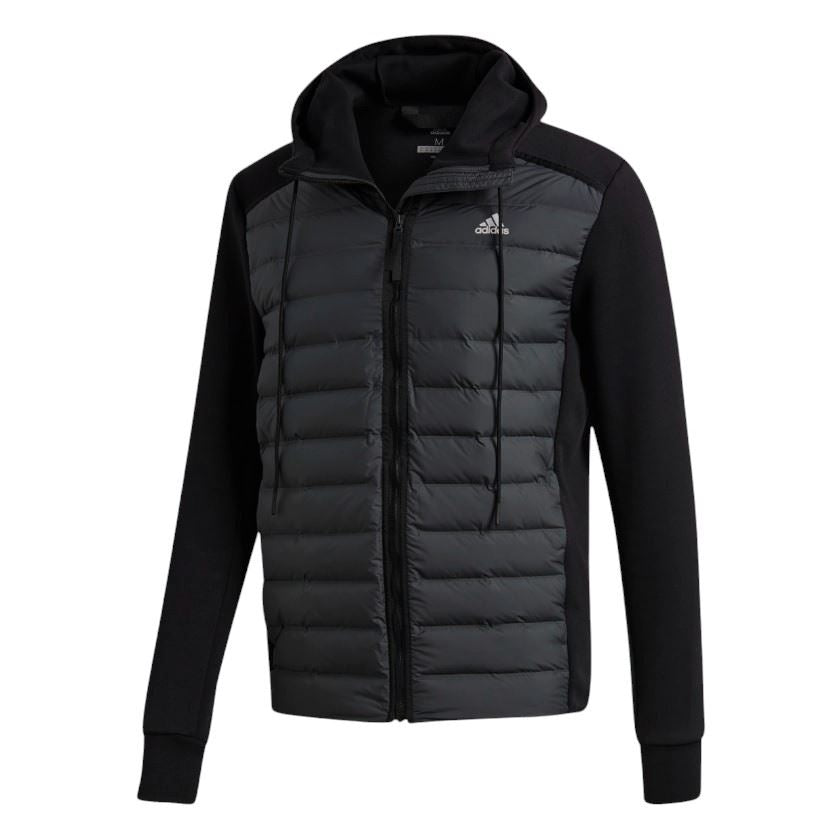 Adidas Mens ESS Varilite Hooded Jacket Black