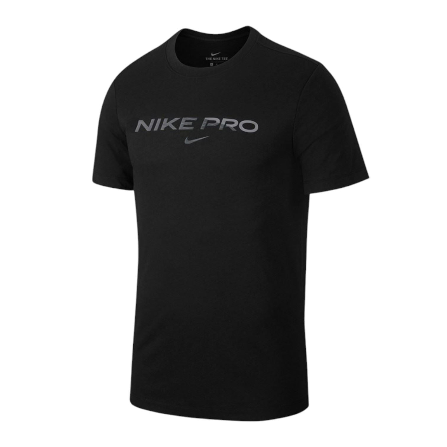 Nike Mens Logo Classic Pro T-Shirt Black