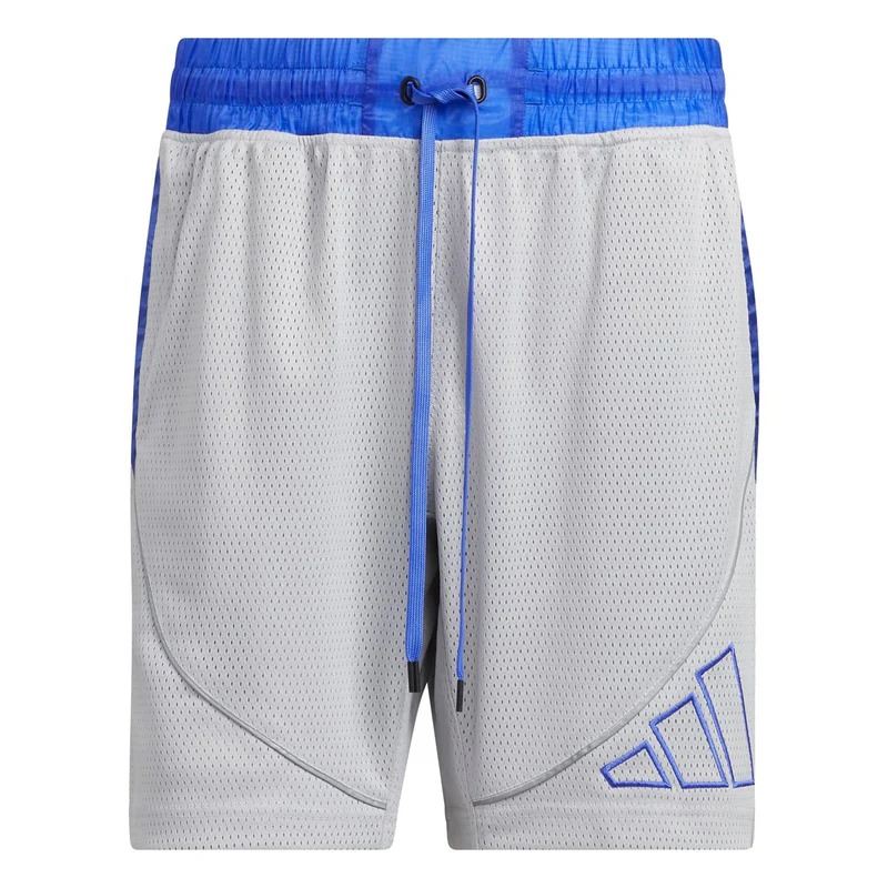 Adidas X Mens Daniel Patrick Basketball Hoops Mesh Shorts Grey