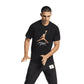 Nike Jumpman Jordan Logo Mens Flight Crew Neck Athletic T-Shirt Black