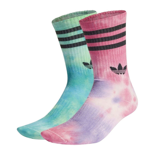 Adidas 3-Stripes Trefoil Unisex Batik 2 Pack Socks Pink/Blue