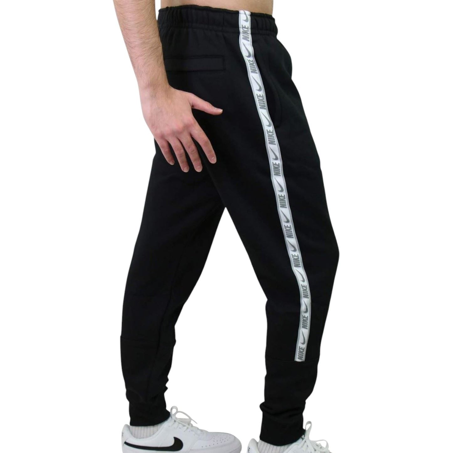 Nike Mens Tape Joggers Black