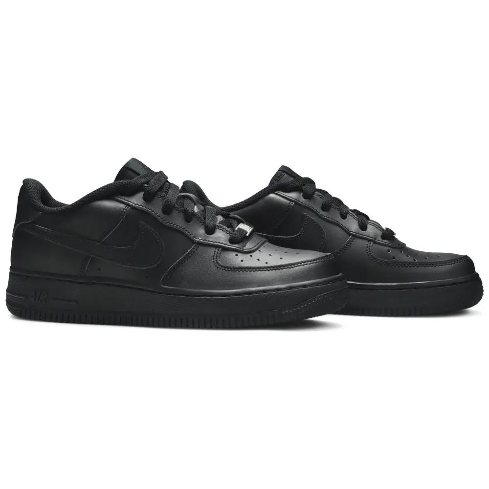 Nike Air Force 1 Junior Older Kids Trainers Black