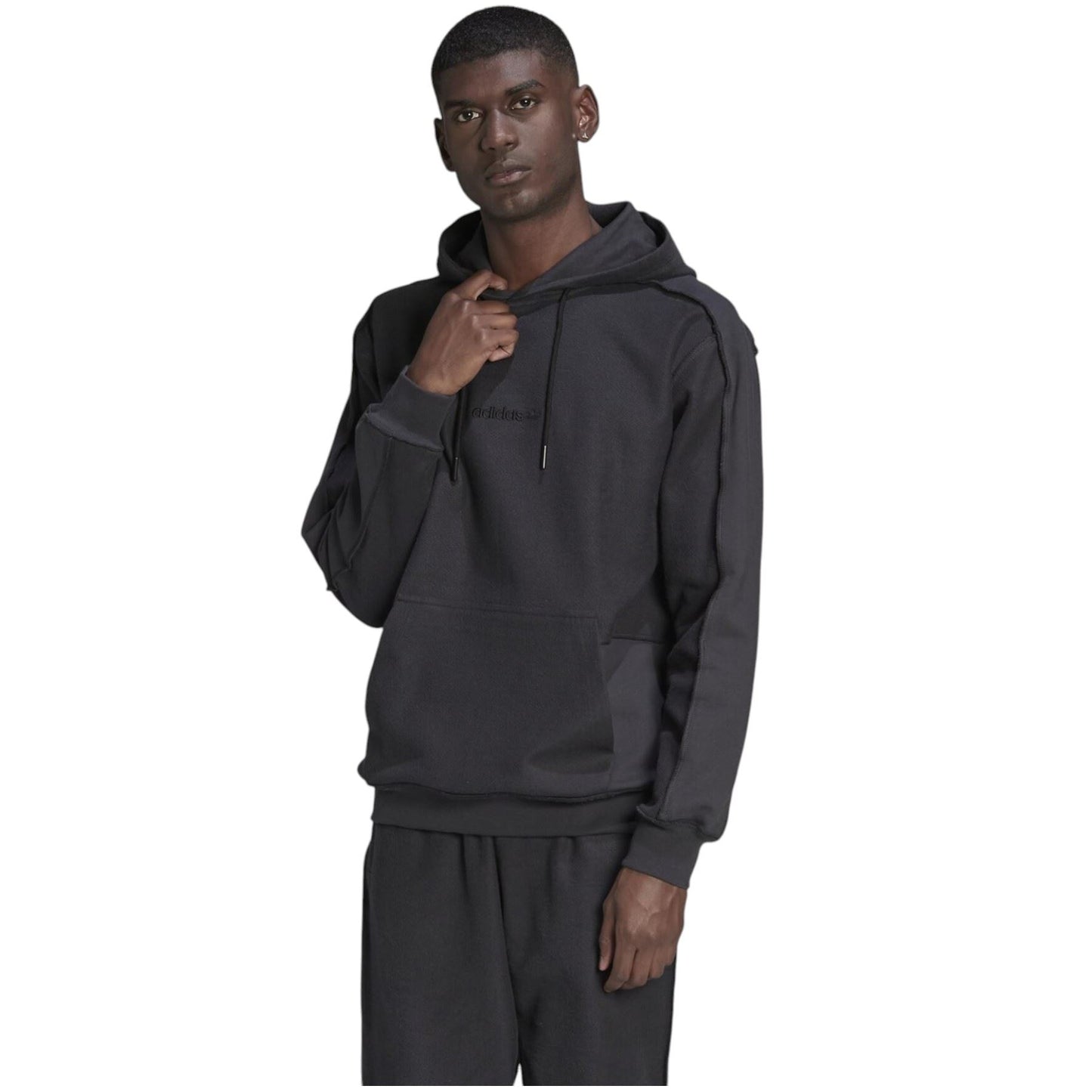 Adidas Originals Mens Loopback Hoodie Black