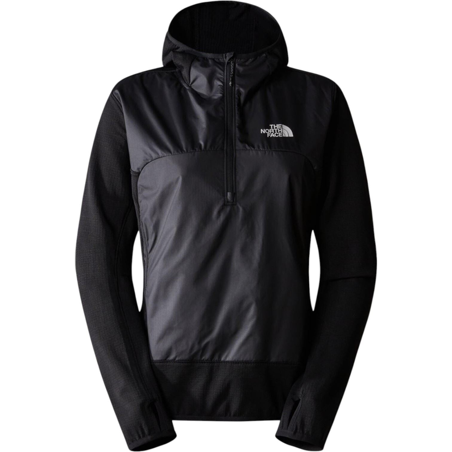 The North Face Womens Winter Warm Pro 1/4 Zip Hoodie Black