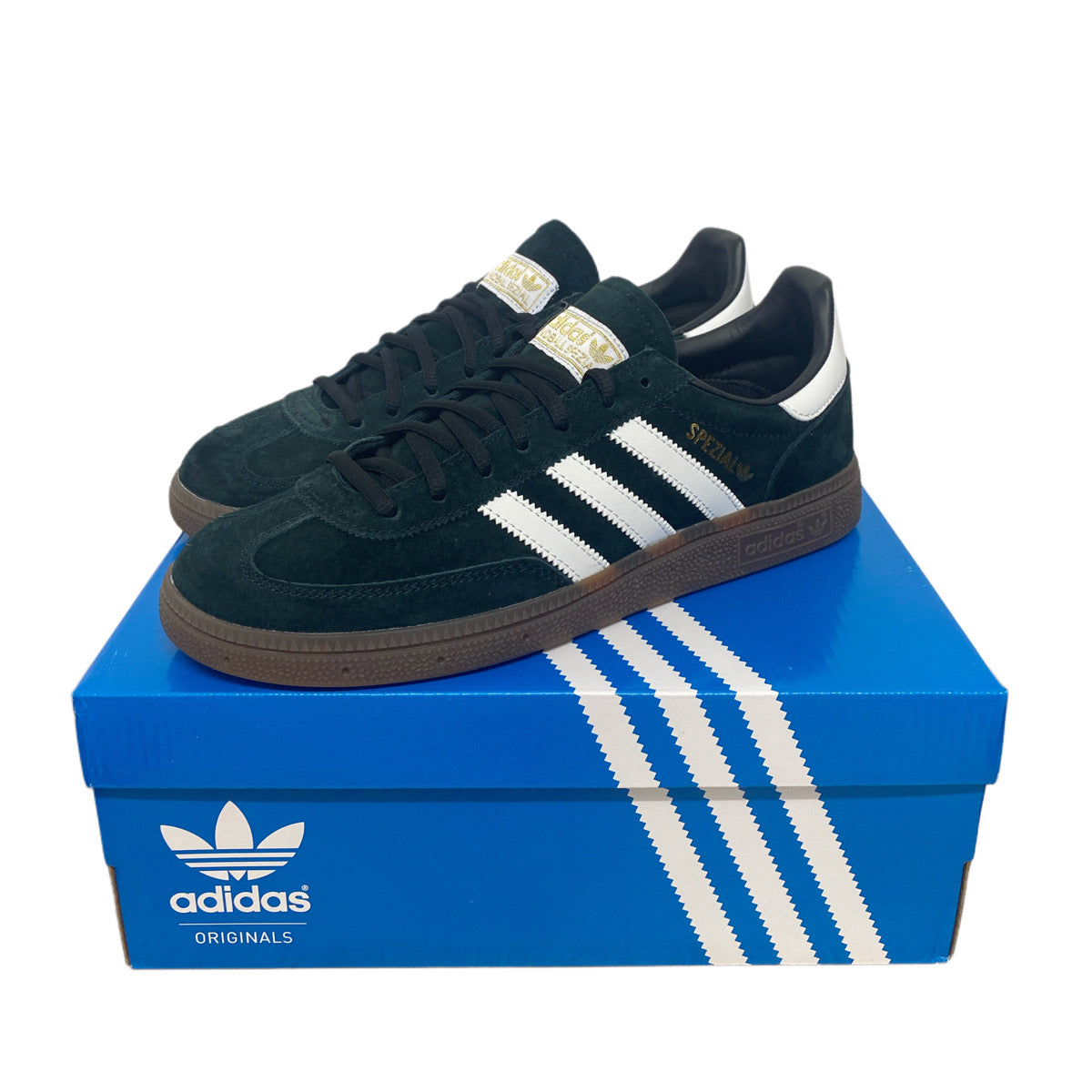 adidas Originals Handball Spezial Mens Trainers Black/Gum