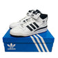 adidas Mens Forum Mid-Top Trainer White/Black