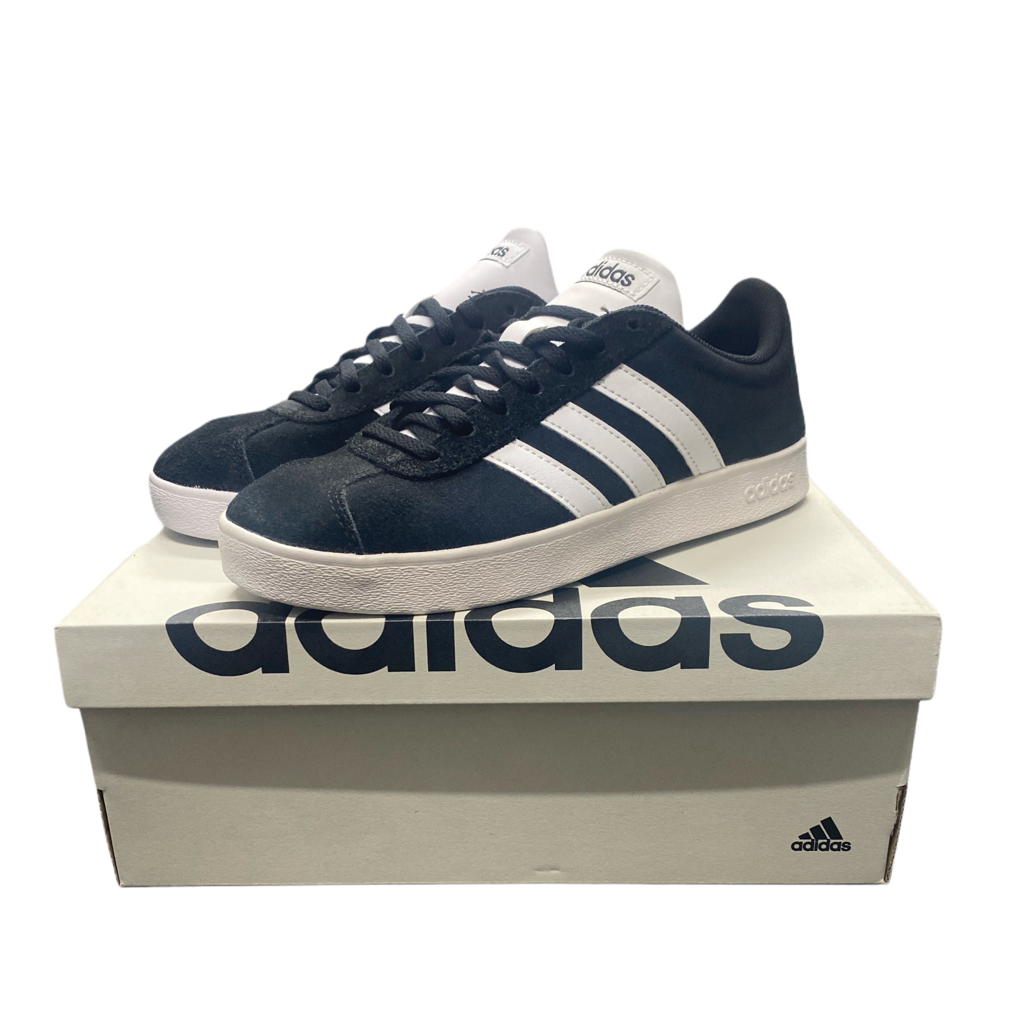 Adidas Mens VL Court 2.0 Trainers Black/White