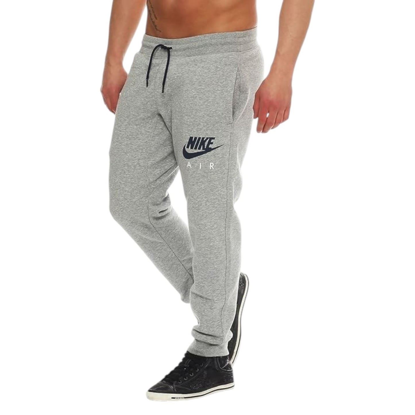 Nike Mens AW77 Jog Pants FLeece PT-Air Grey