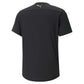 Puma Mens Performance Run Logo Short Sleeve T-Shirt Black