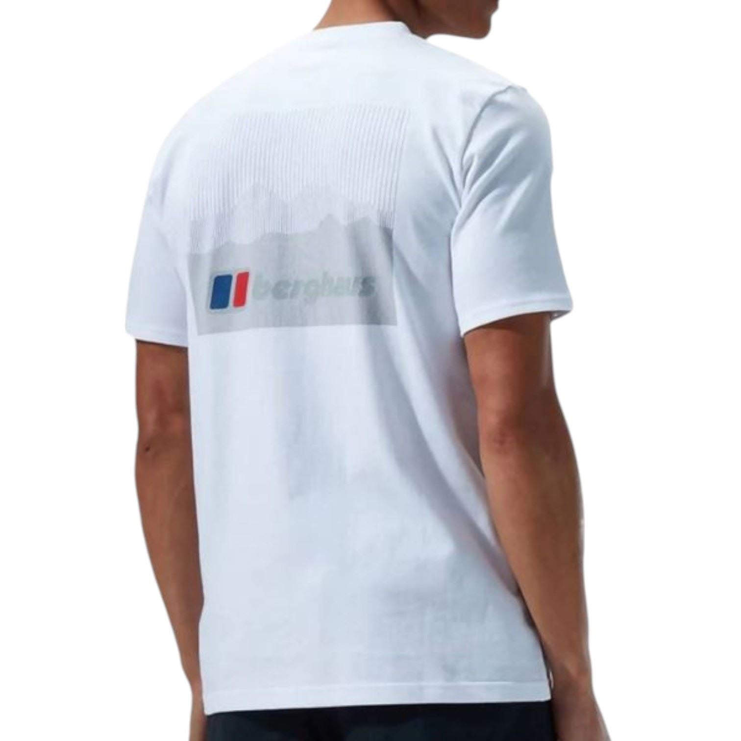 Berghaus Mens Calibration Linear T-Shirt White