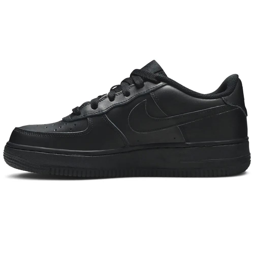 Nike Air Force 1 Junior Older Kids Trainers Black