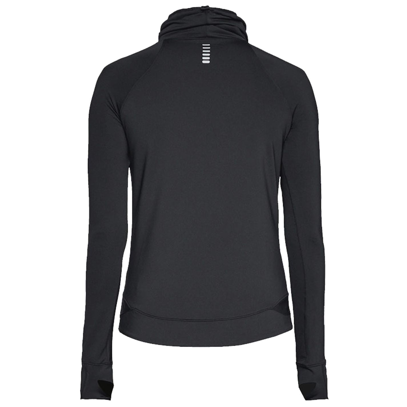 Under Armour Womens CG Reactor Run Funnel Warm-up Top Black