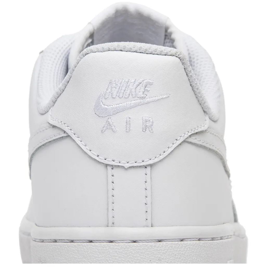 Nike Air Force 1 Junior Older Kids Trainers White