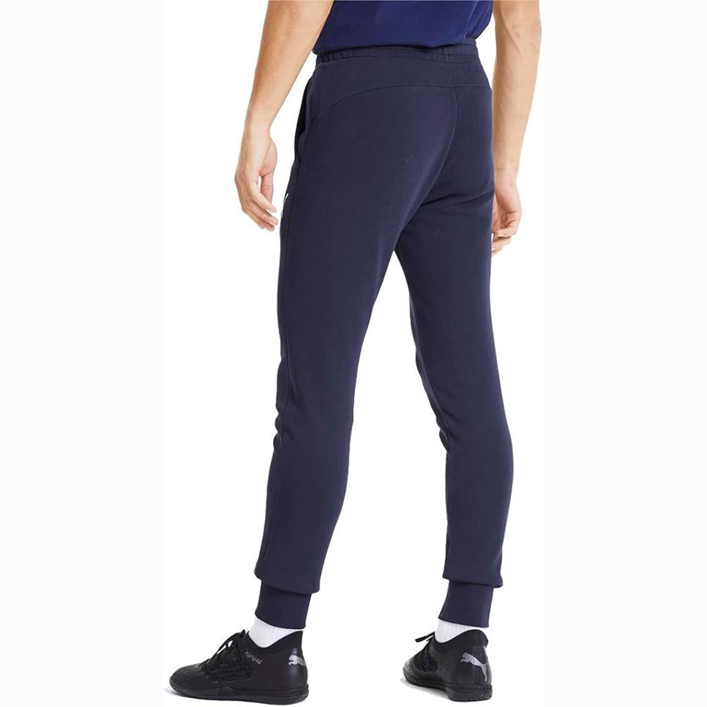 Puma Mens Teamfinal 21 Casulas Sweatpants Navy