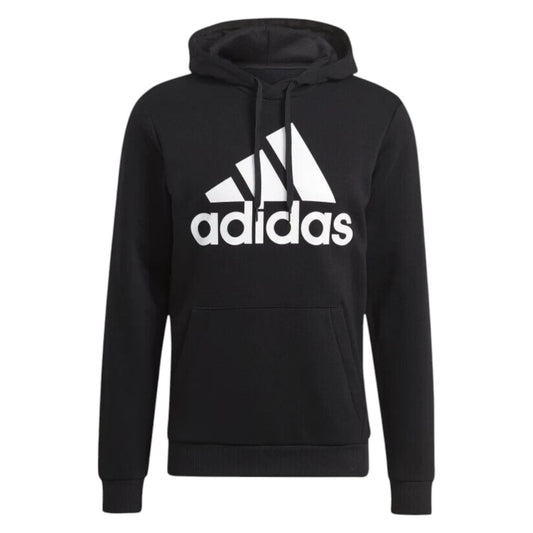 Adidas Mens Big Logo Hoodie Black