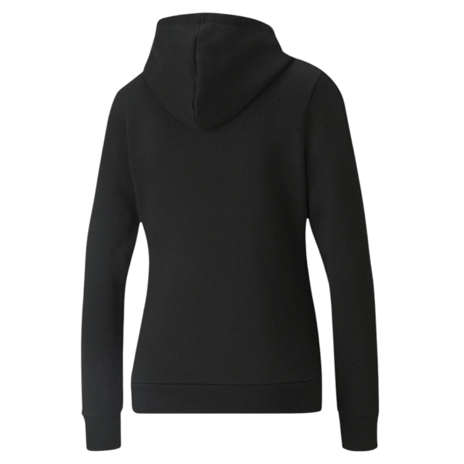 Puma Womens Power Cat Logo Hoodie Black