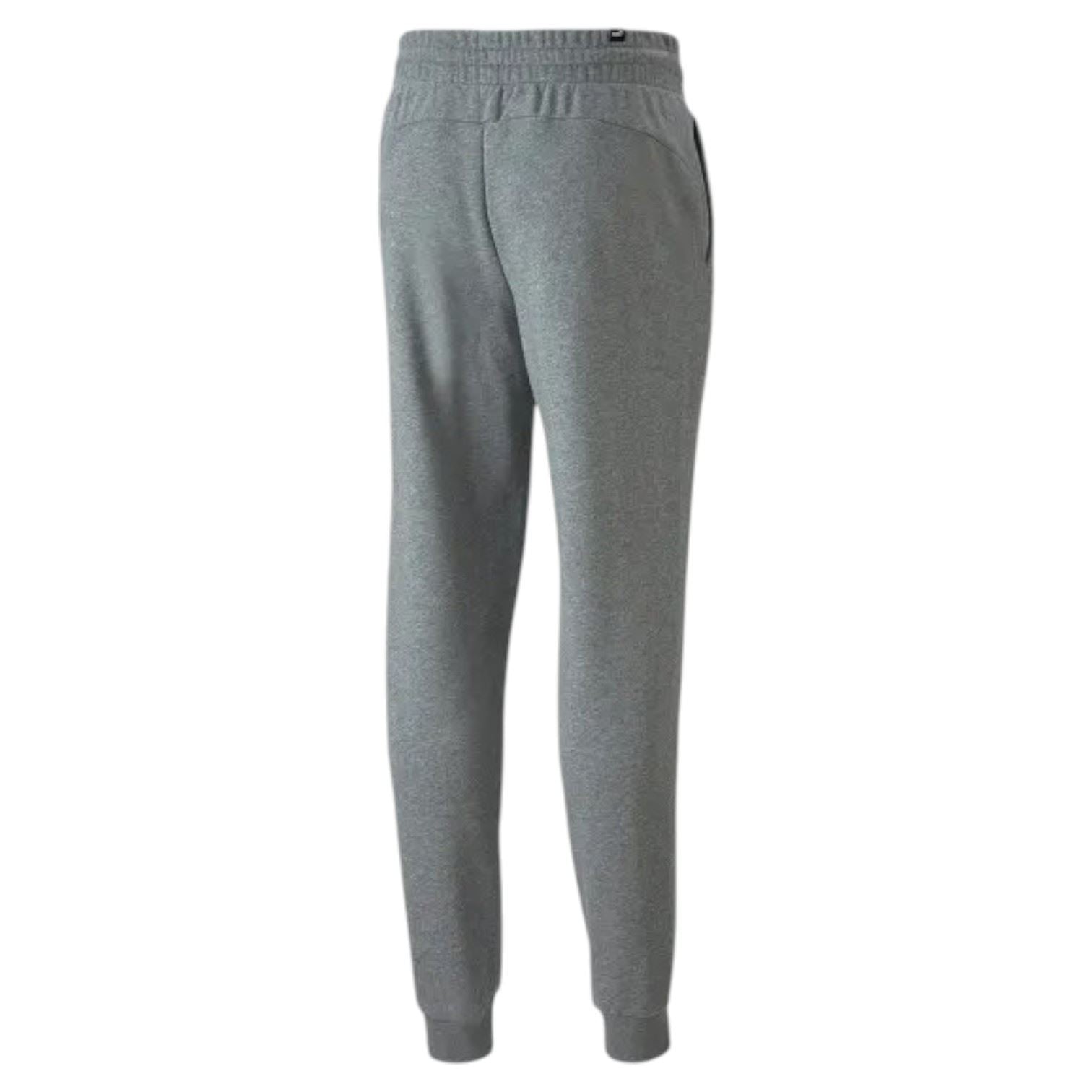 Puma Mens Power Logo Joggers Grey