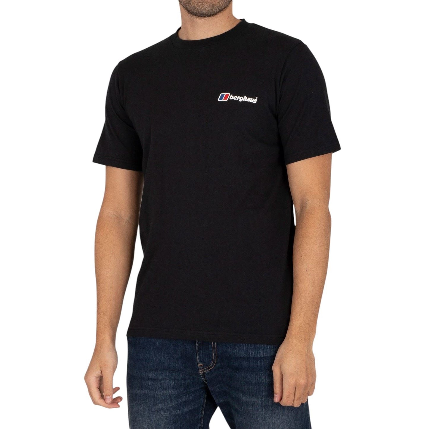 Berghaus Mens Organic Classic Logo T-Shirt Black