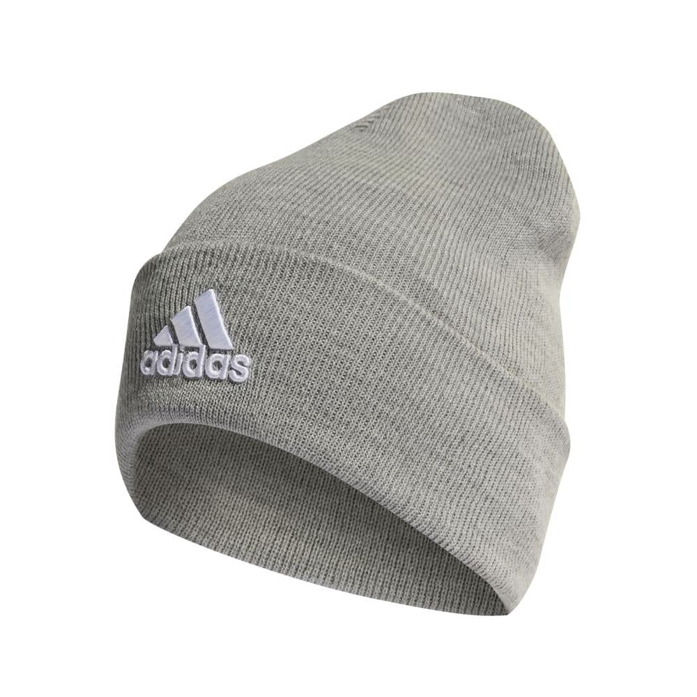 Adidas Unisex ESS Logo Beanie Woolie Hat Grey One Size