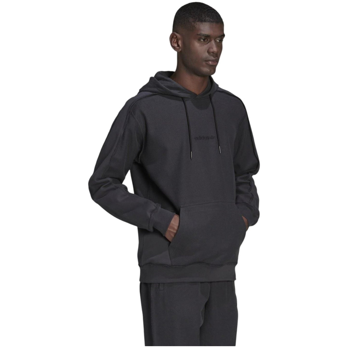 Adidas Originals Mens Loopback Hoodie Black