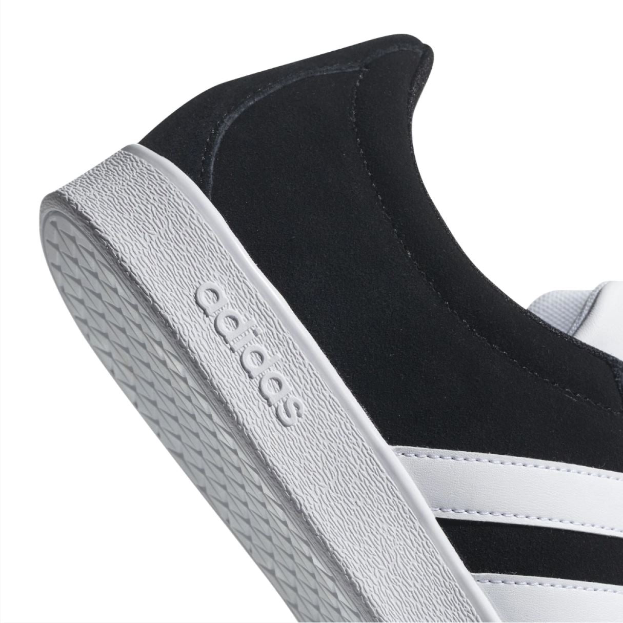 adidas Mens VL Court 2.0 Trainers Black/White