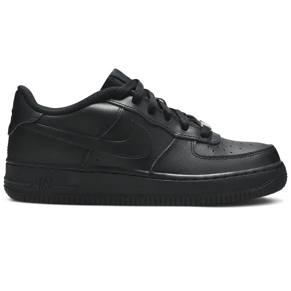 Nike Air Force 1 Junior Older Kids Trainers Black